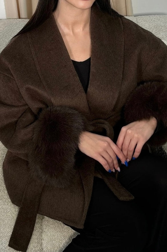 Eloise Coat - Mocha