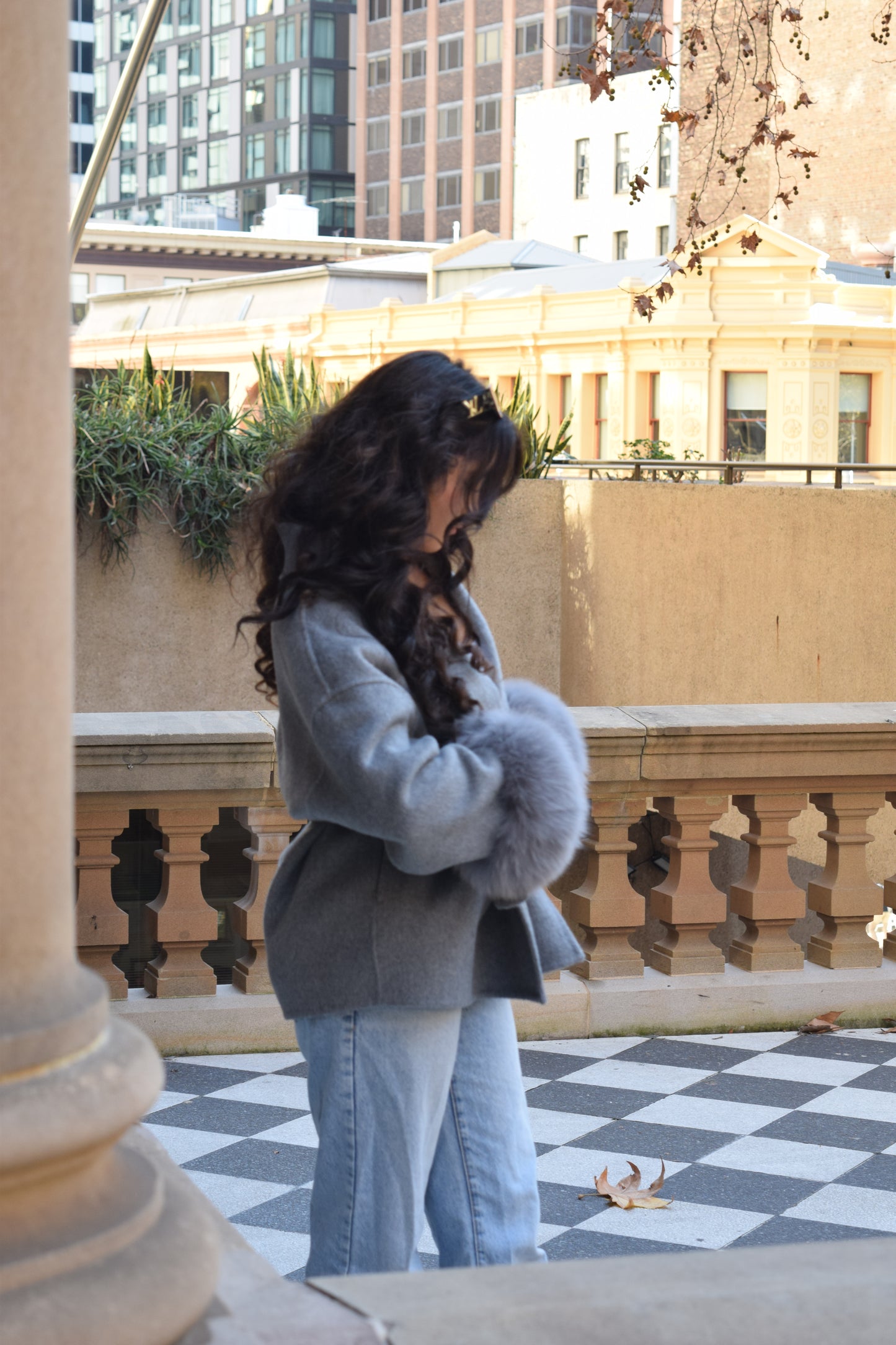 Eloise Coat - Grey