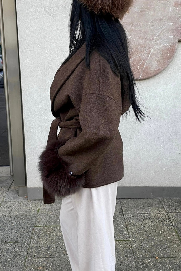 Eloise Coat - Mocha