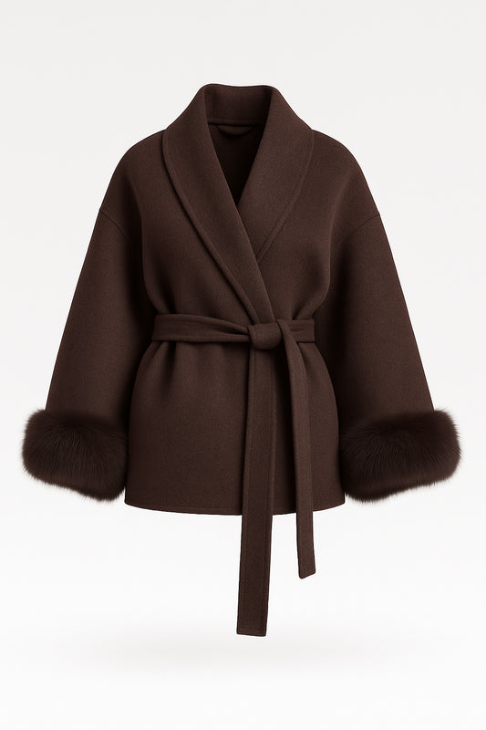 Eloise Coat - Mocha