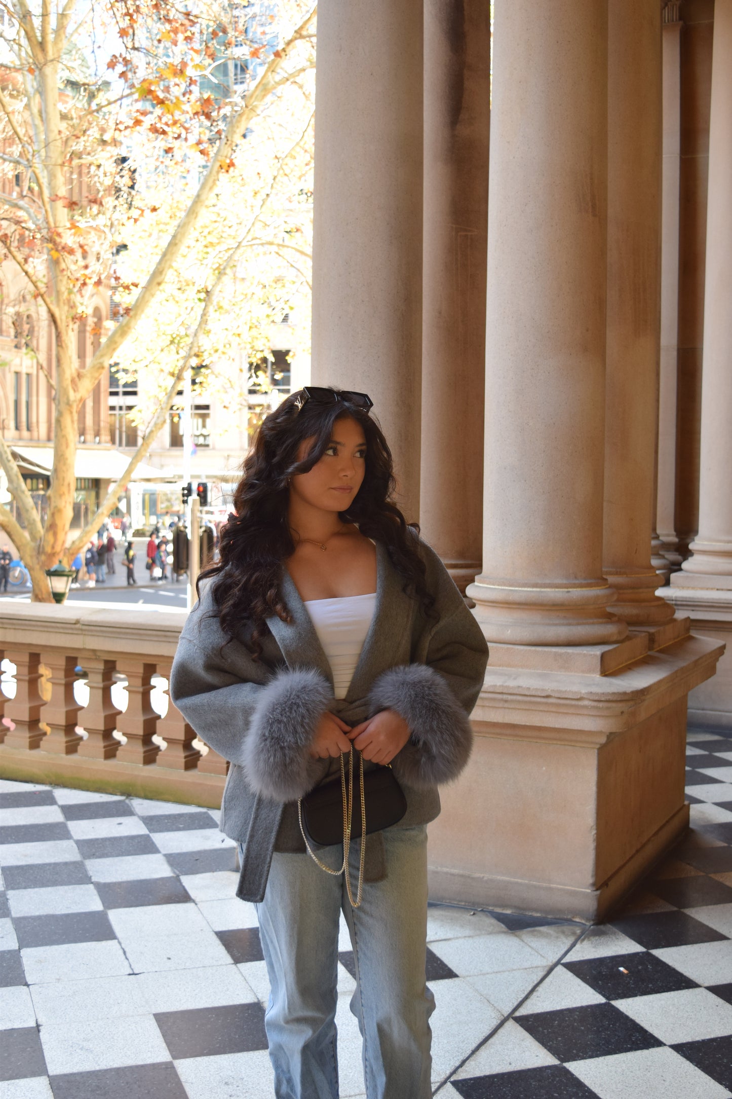 Eloise Coat - Grey